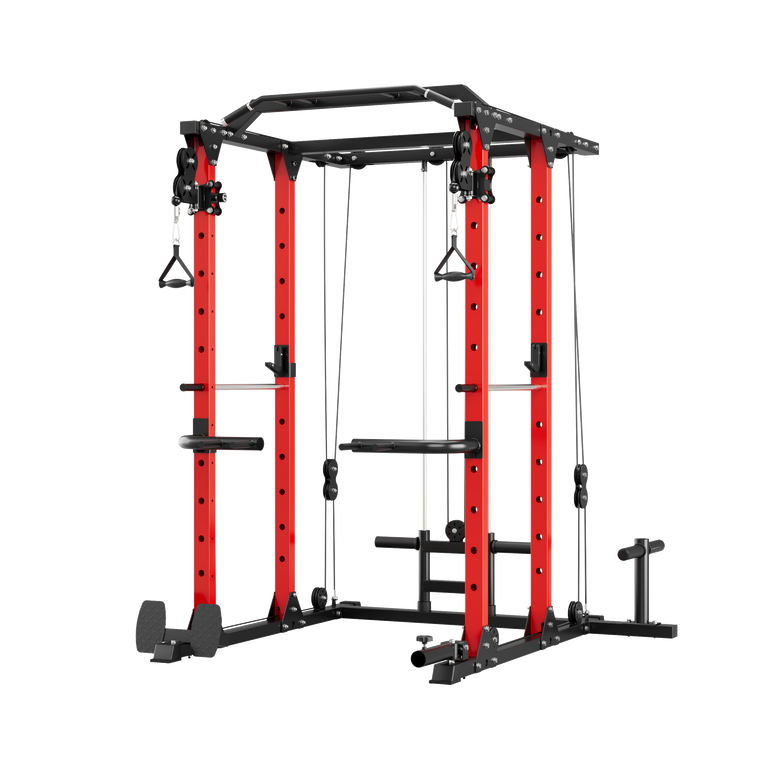Major Fitness PLM03 1.0 All-In-One Power Rack Home Gym