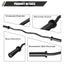 Major Fitness 122CM Olympic EZ Curl Barbell