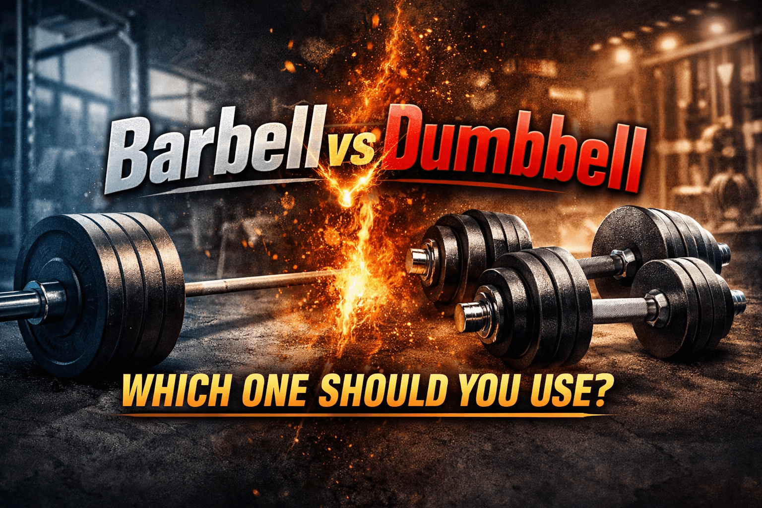 Barbell vs Dumbbell Which One Should You Use - Major Fitness Blog