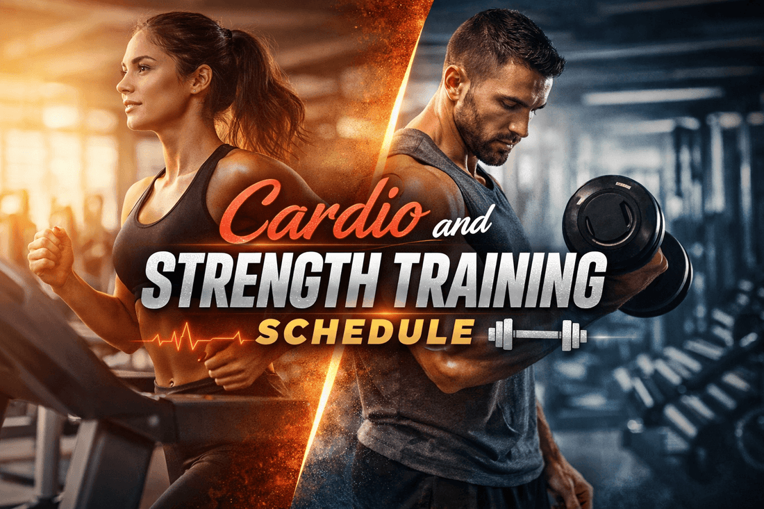 Cardio and Strength Training Schedule - Major Fitness AU Blog