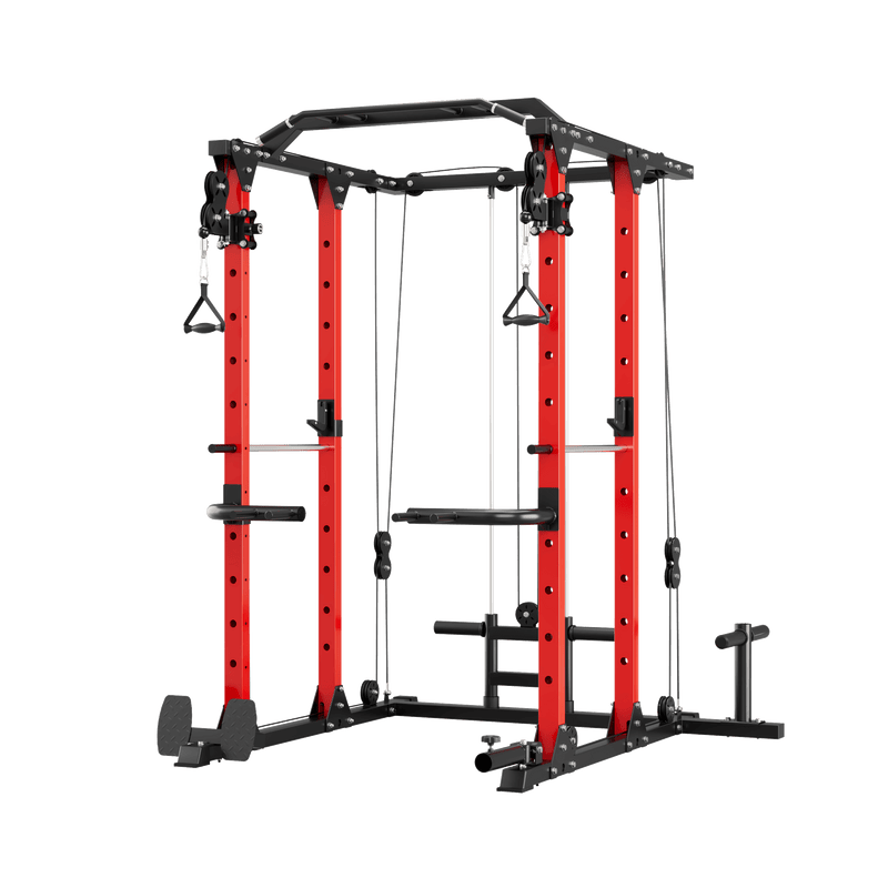 Major Fitness PLM03 1.0 All-In-One Power Rack Home Gym