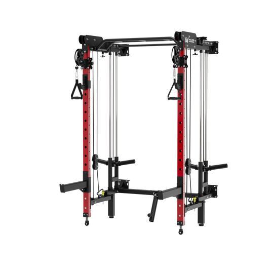 Major Fitness Lightning F35 Folding Power Rack All-In-One Home Gym