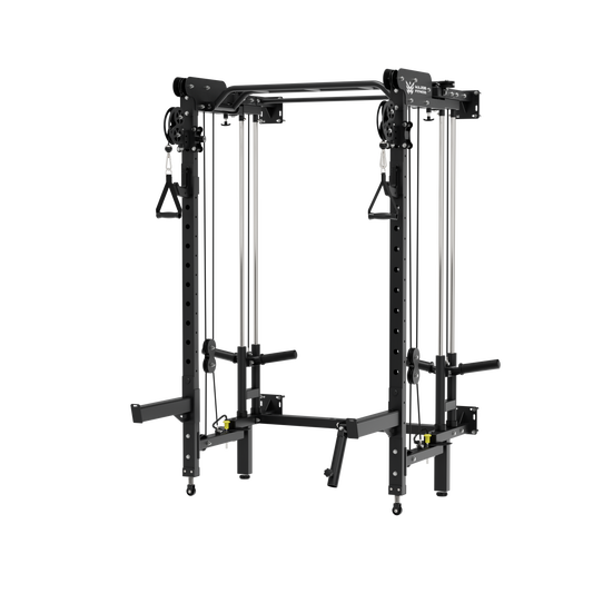 Major Fitness Lightning F35 Folding Power Rack All-In-One Home Gym