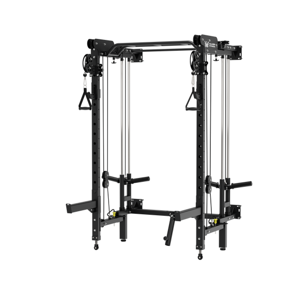 Major Fitness Lightning F35 Folding Power Rack All-In-One Home Gym
