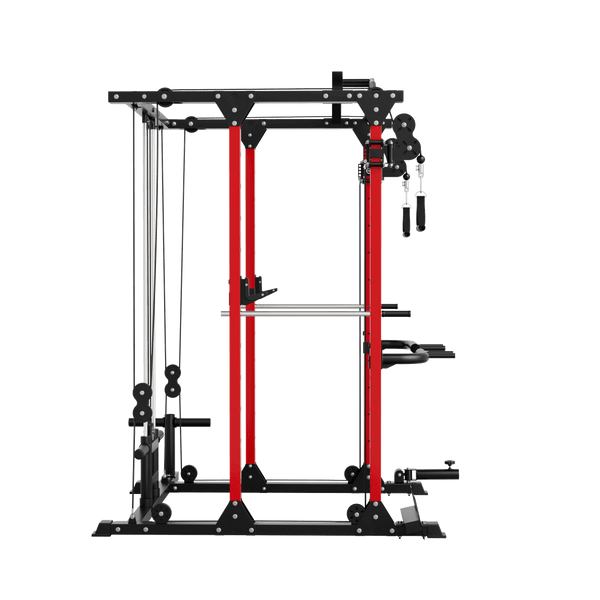 Major Fitness PLM03 1.0 All-In-One Power Rack Home Gym
