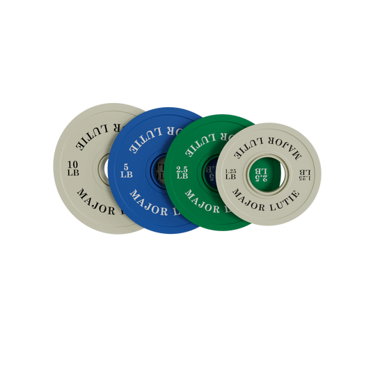 Major Fitness Change Plates 0.57KG-4.54KG Set