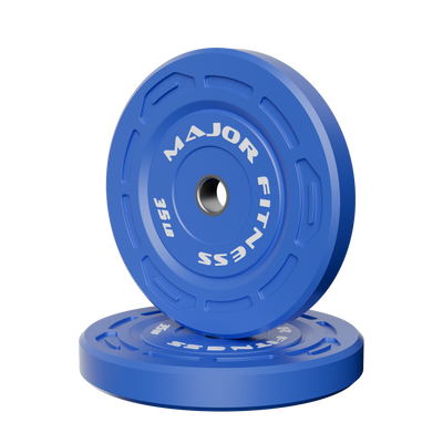 Major Fitness Color Grip Low Bounce Bumper Plates