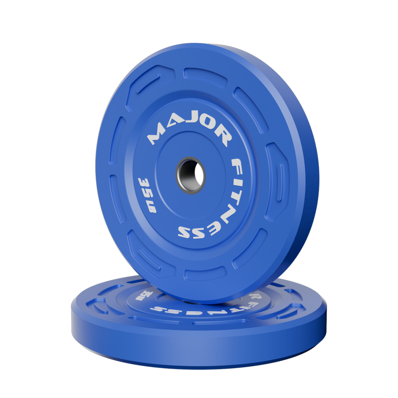 Major Fitness Color Grip Low Bounce Bumper Plates