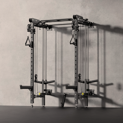 Major Fitness F35 All-In-One Home Gym Wall-Mount Folding Power Rack