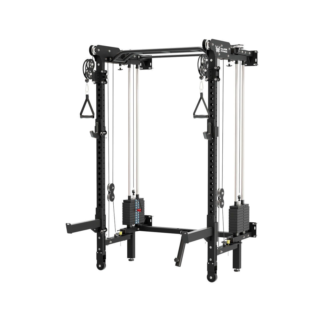 Major Fitness F35 All-In-One Home Gym Wall-Mount Folding Power Rack