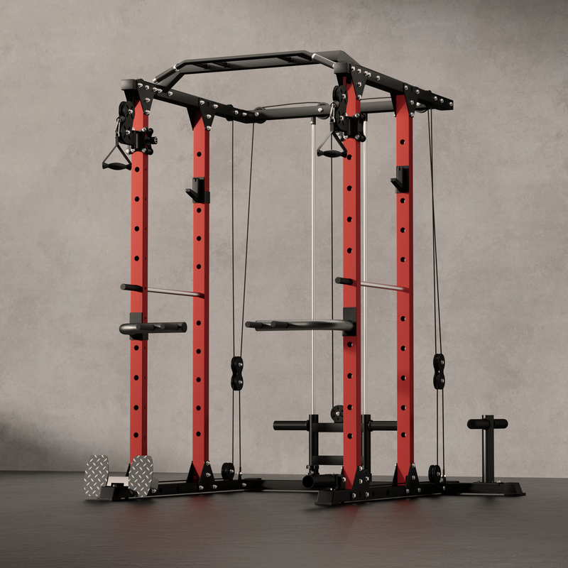 Major Fitness PLM03 1.0 All-In-One Power Rack Home Gym